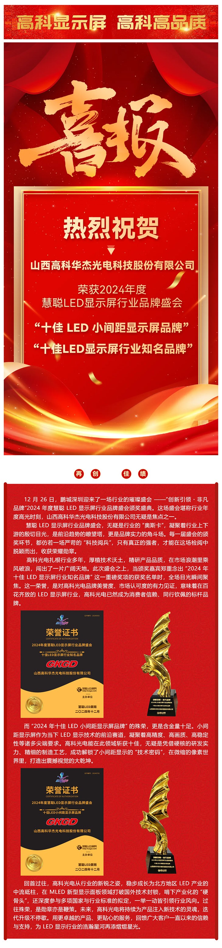 高科大視界  buff疊滿，高科光電榮獲2024年度_十佳LED顯示屏行業(yè)知名品牌_ _十佳LED小間距顯示屏品牌__美編助手.jpg